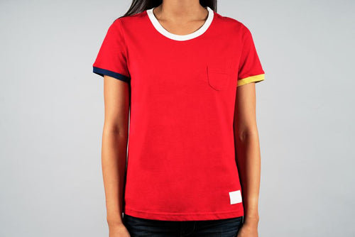 Red Sports Tee - Kayla Towels